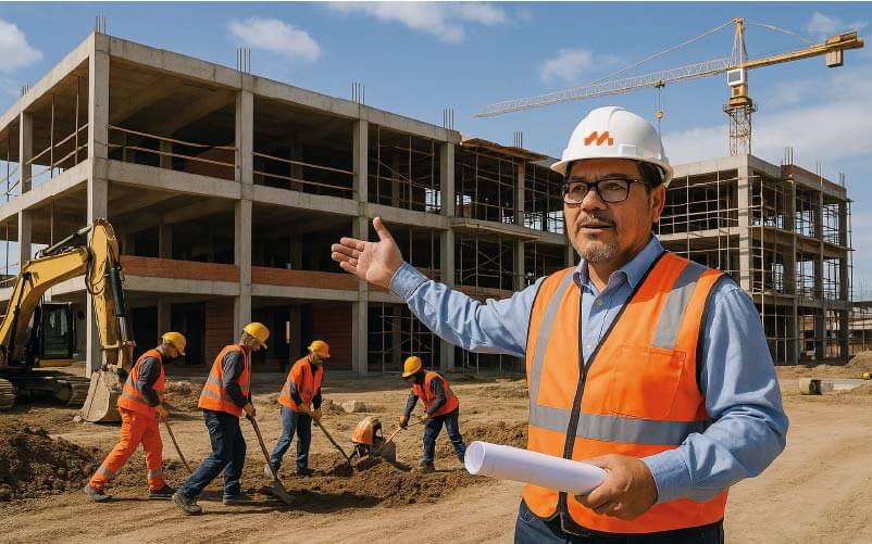 Construcción de infraestructura educativa en Perú, Maquinpe Group