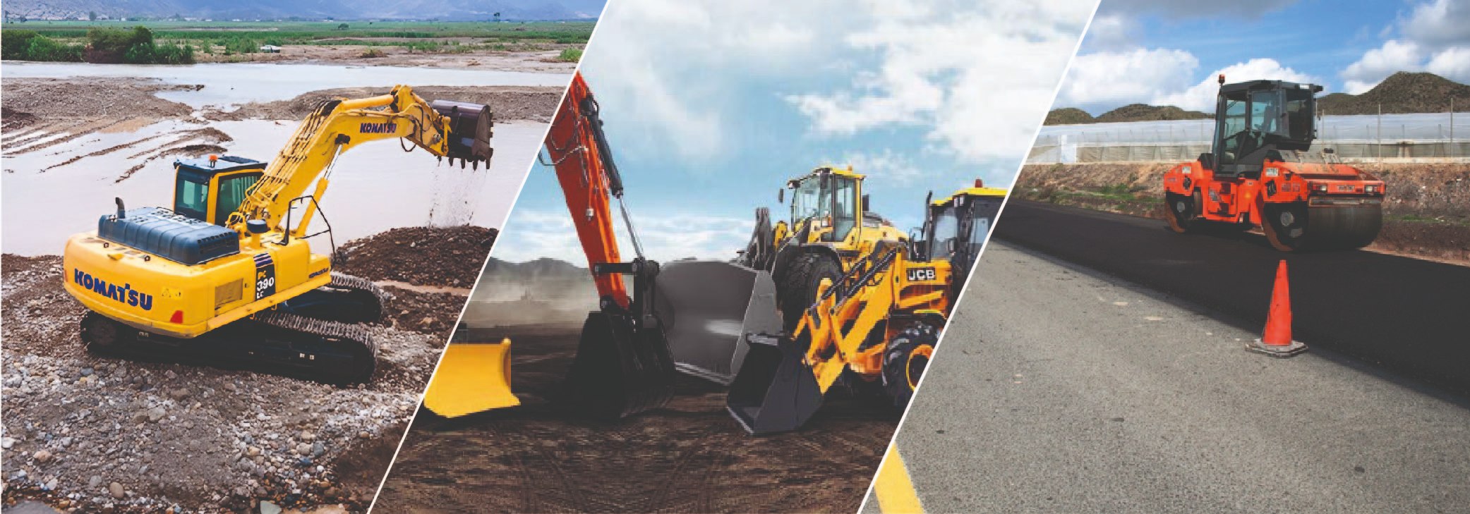 maquinaria de construcción de alto performance