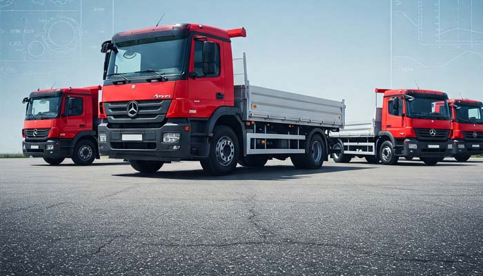 Distribución de materia prima en vehículos de carga liviana, Maquinpe Group